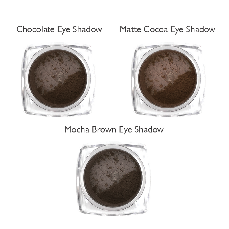 Eye Shadow Sample Kit: Brown Tones