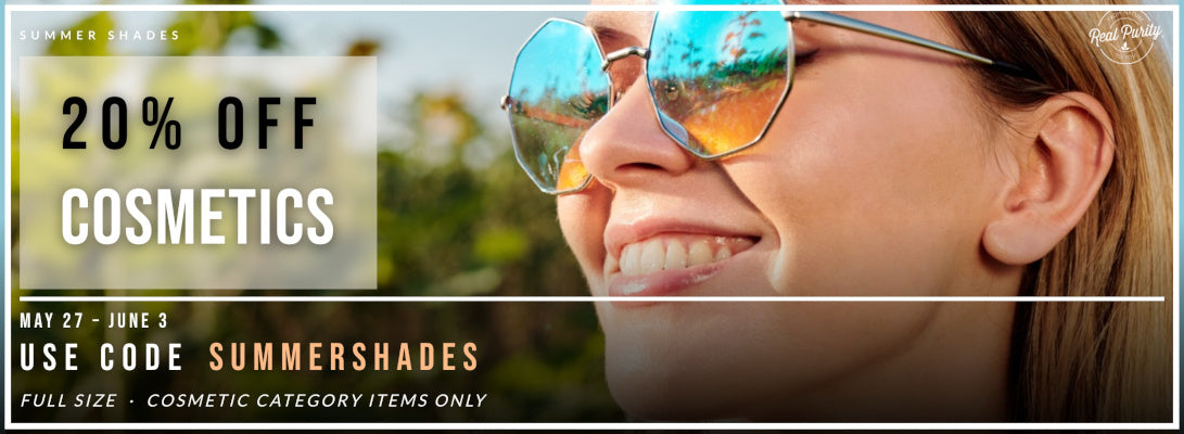 20% off all whole size cosmetics with code SUMMERSHADES