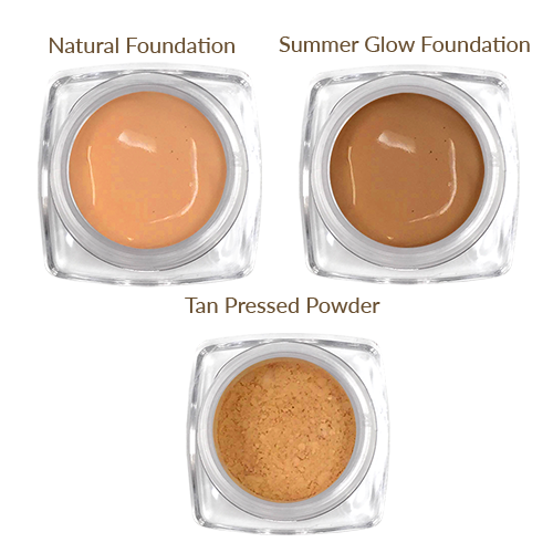 Foundation Sample Kit: Peach/Orange Tones