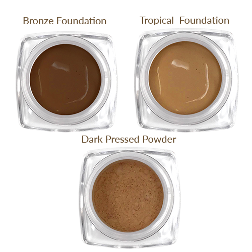 Foundation Sample Kit: Dark Brown Tones