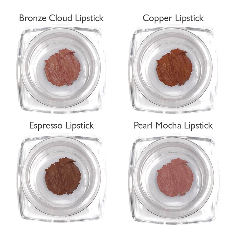 Lipstick Sample Kit: Brown Tones