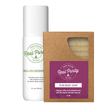 Roll-On Deodorant & Pure Body Soap: A Moisturizing Mini-Collection