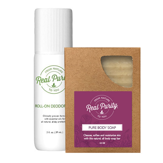 Roll-On Deodorant & Pure Body Soap: A Moisturizing Mini-Collection