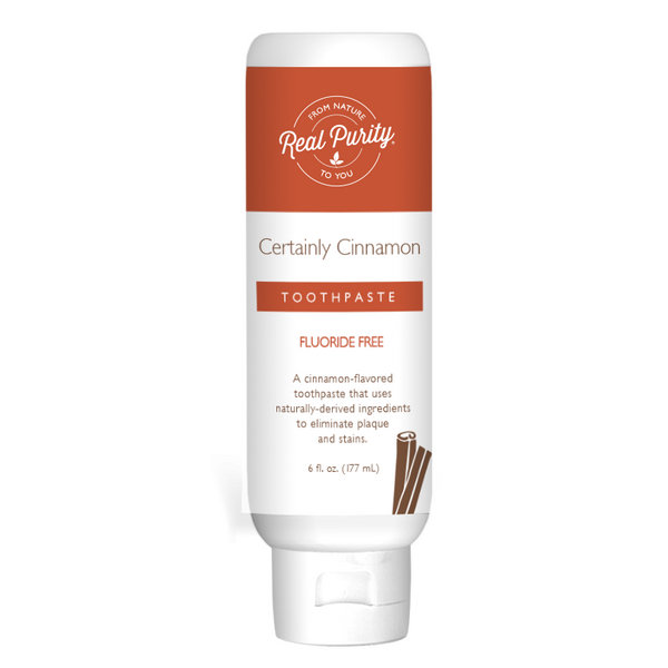 Certainly Cinnamon Toothpaste | Fluoride-Free Toothpaste | Real Purity