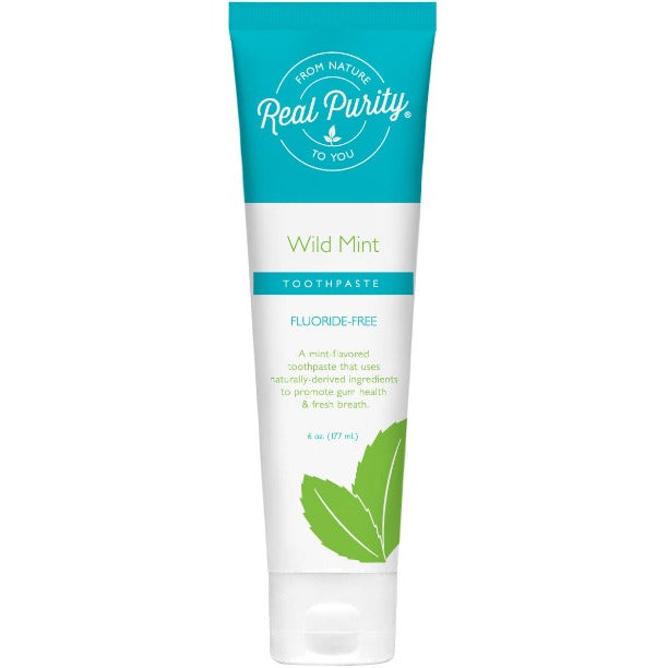 Real Toothpaste Buy Real Purity's Wild Mint Toothpaste Online | Fluoride-Free | Real Purity