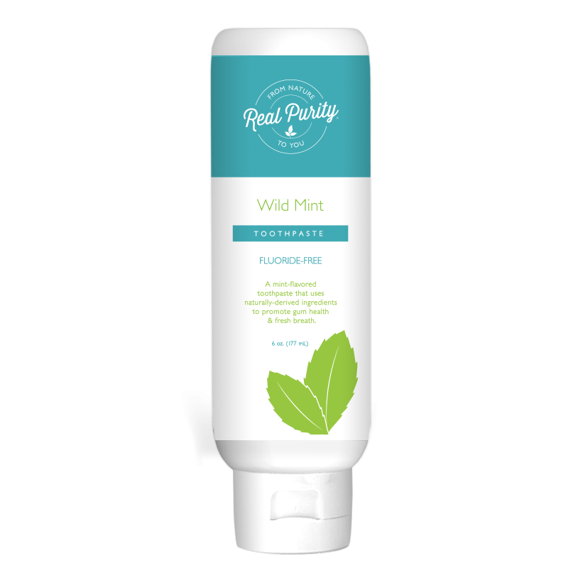 Toothpaste, Wild Mint, 6 oz (177 ml)