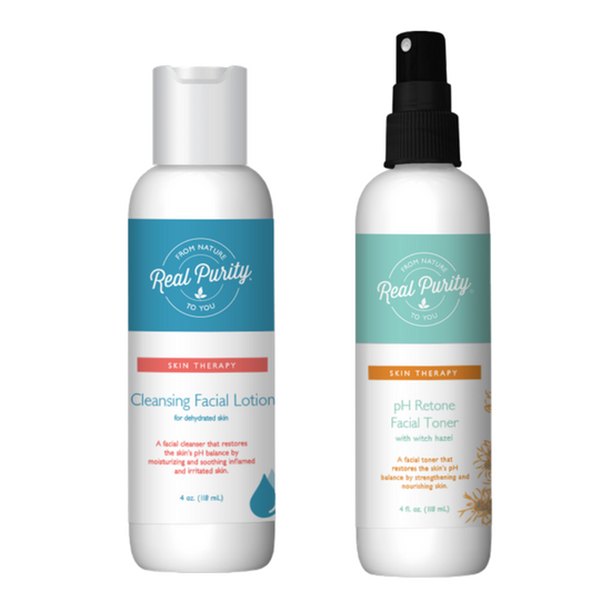 Cleanser & Toner Bundle: For Dehydrated Skin